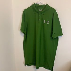 Men’s under armour heat gear polo shirt size XL